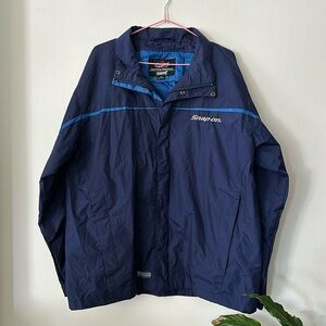 Choko Snap On Racing Zipper and snap Up Jacket Polyester Lined Embroidered